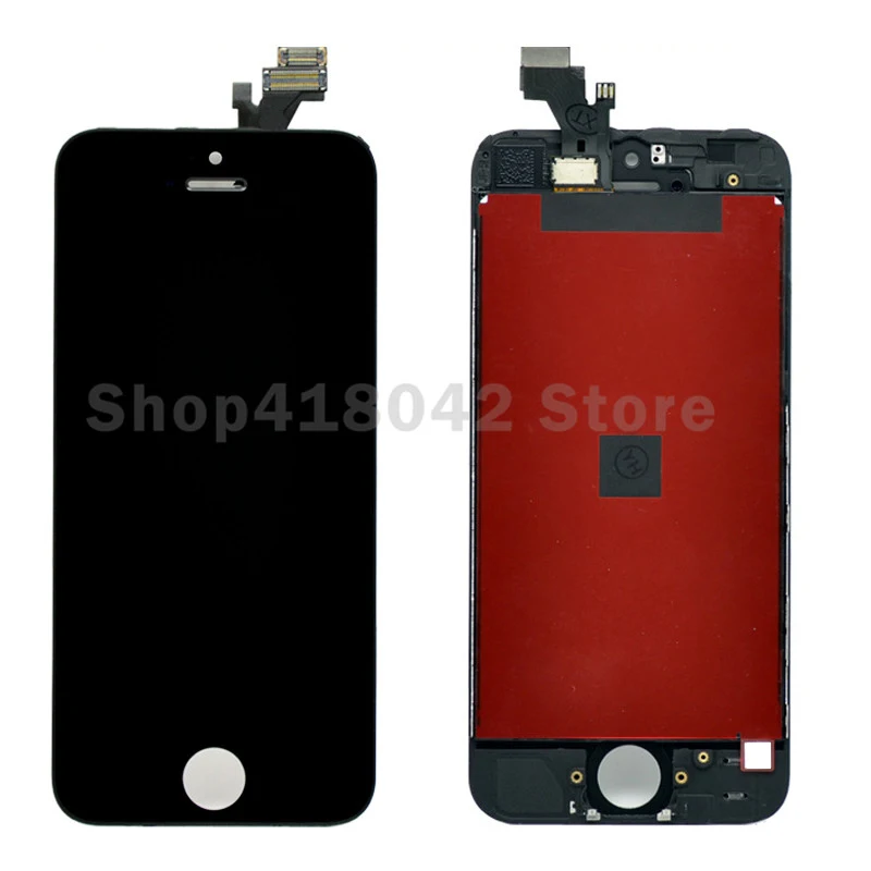 Для iPhone 5 ЖК-дисплей Дисплей с Сенсорный экран планшета Ассамблеи черный белый