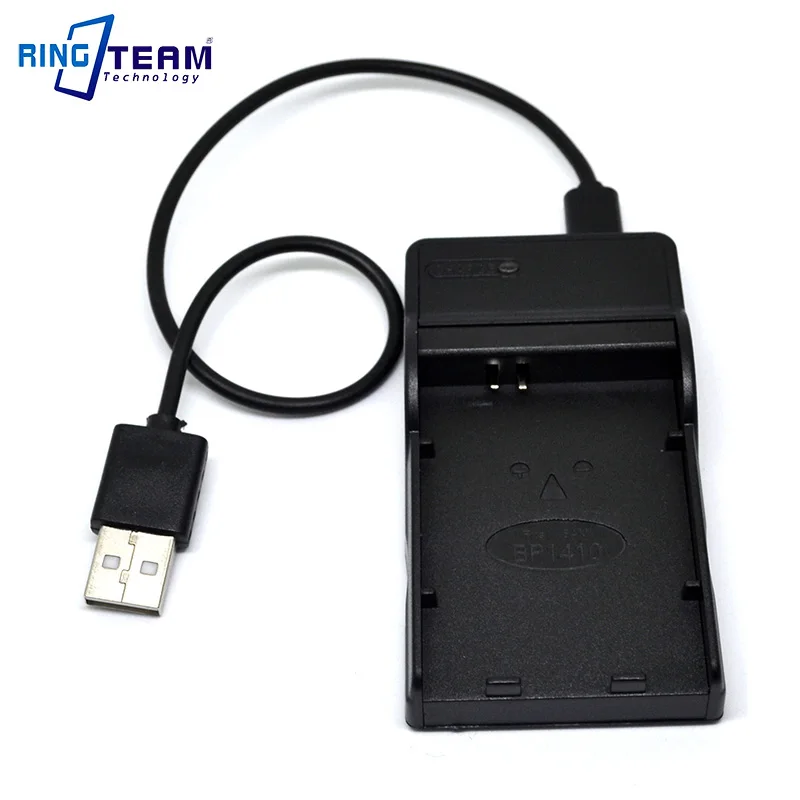 

ED-BP1410 BP-1410 BP1410 Battery USB Charger with 30CM USB Cable for Samsung NX30 WB2200 and WB2200F Cameras ...