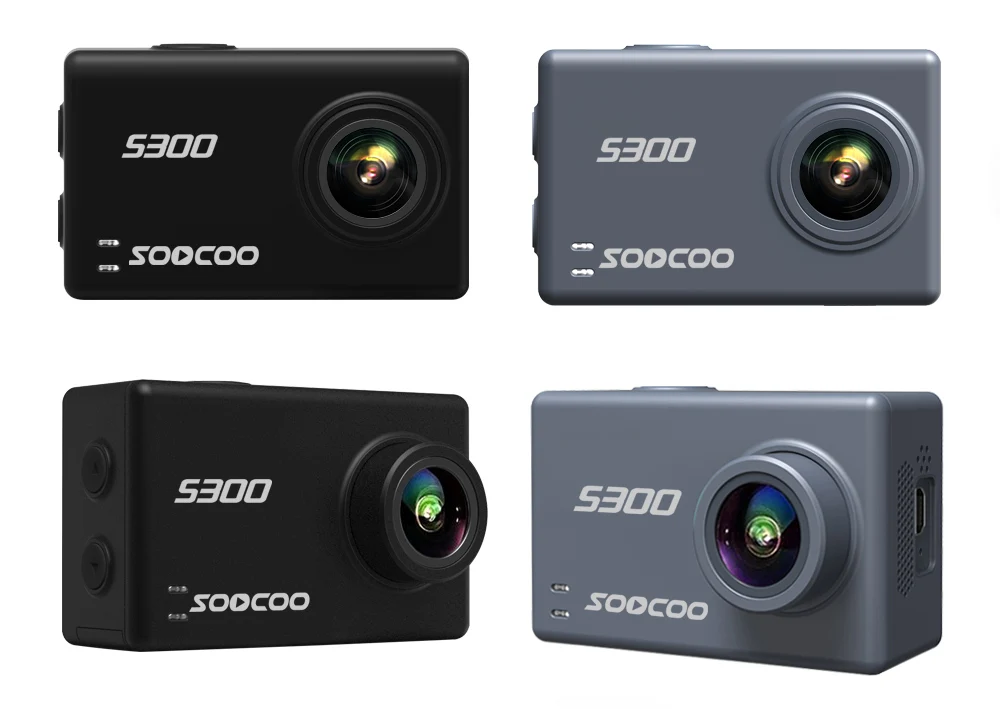 Оригинальная Спортивная камера SOOCOO S300, Экшн-камера Ultra HD 1080P 4K 30 кадров в секунду Hi3559V100 IMX377 с Wi-Fi голосовым управлением, 2,3" сенсорный ЖК-дисплей