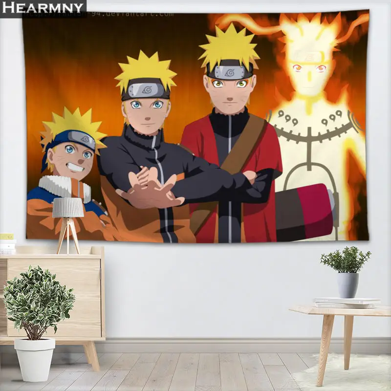 HEARMNY NARUTO Tapestry Wall Hanging Decor Tapestry Show Piece For Home