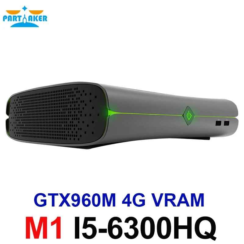 KabyLake Skylake 14nm Skylake I7 7700HQ i7 6700HQ GTX960M 4G VRAM DDR4 SO-DIMM Windows 10 Mini PC de la Oficina computadora HTPC M1 KabyLake Skylake 14nm Skylake I7 7700HQ i7 6700HQ GTX960M 4G VRAM DDR4 SO-DIMM Windows 10 Mini PC de la Oficina computadora HTPC M1