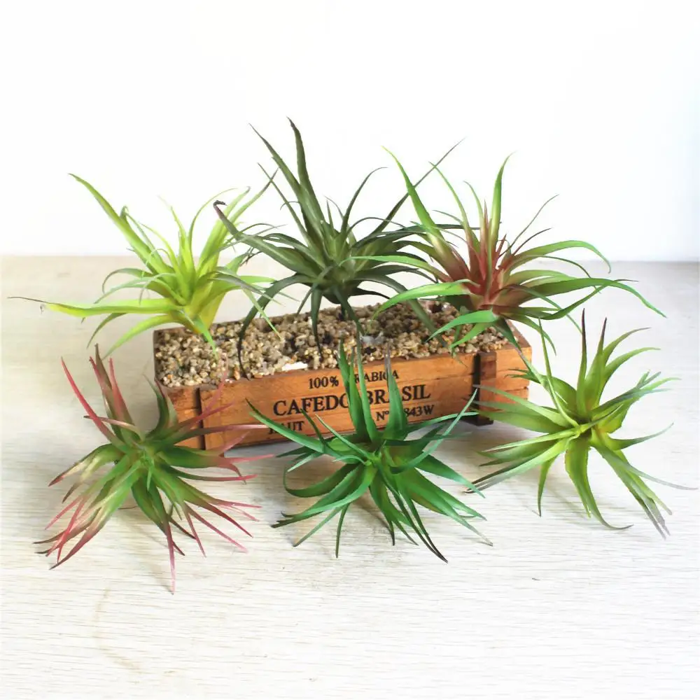 

AUGKUN Artificial Plants Flower Branch Creative DIY Accessories Plastic Artificial Succulents For Home Office Wall Decoration