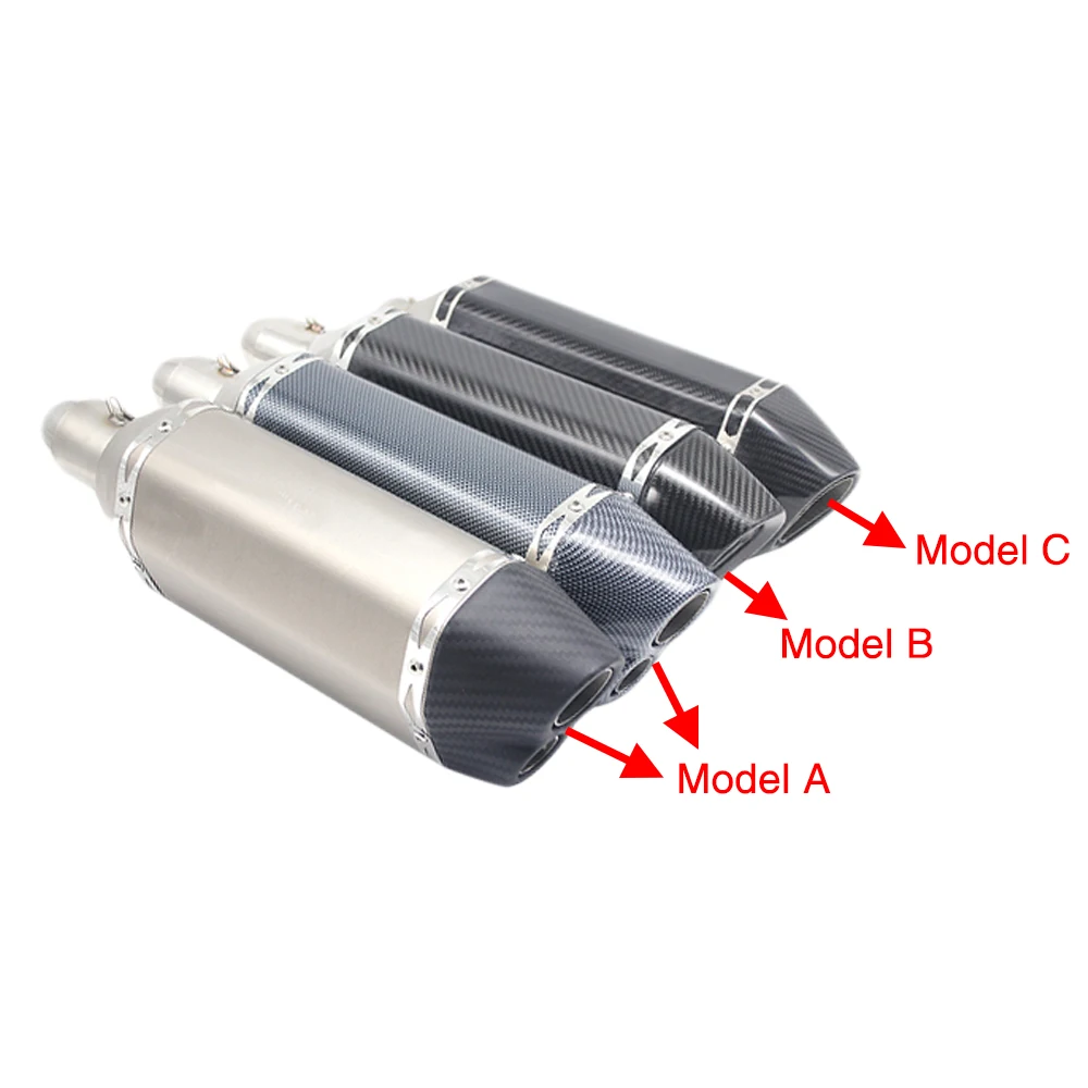 Alconstar-углеродное волокно из нержавеющей стали для мотоцикла Akrapovic выхлопная труба глушителя ATV UTV Мотокросс по бездорожью MT07 MT03 NINJA CBR