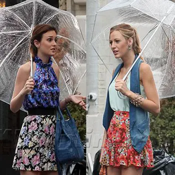 

Transparent Umbrella Automatic Parapluie Women Kids Men Sun Rain Windproof Style Clear umbrella Paraguas Transparente Grandes