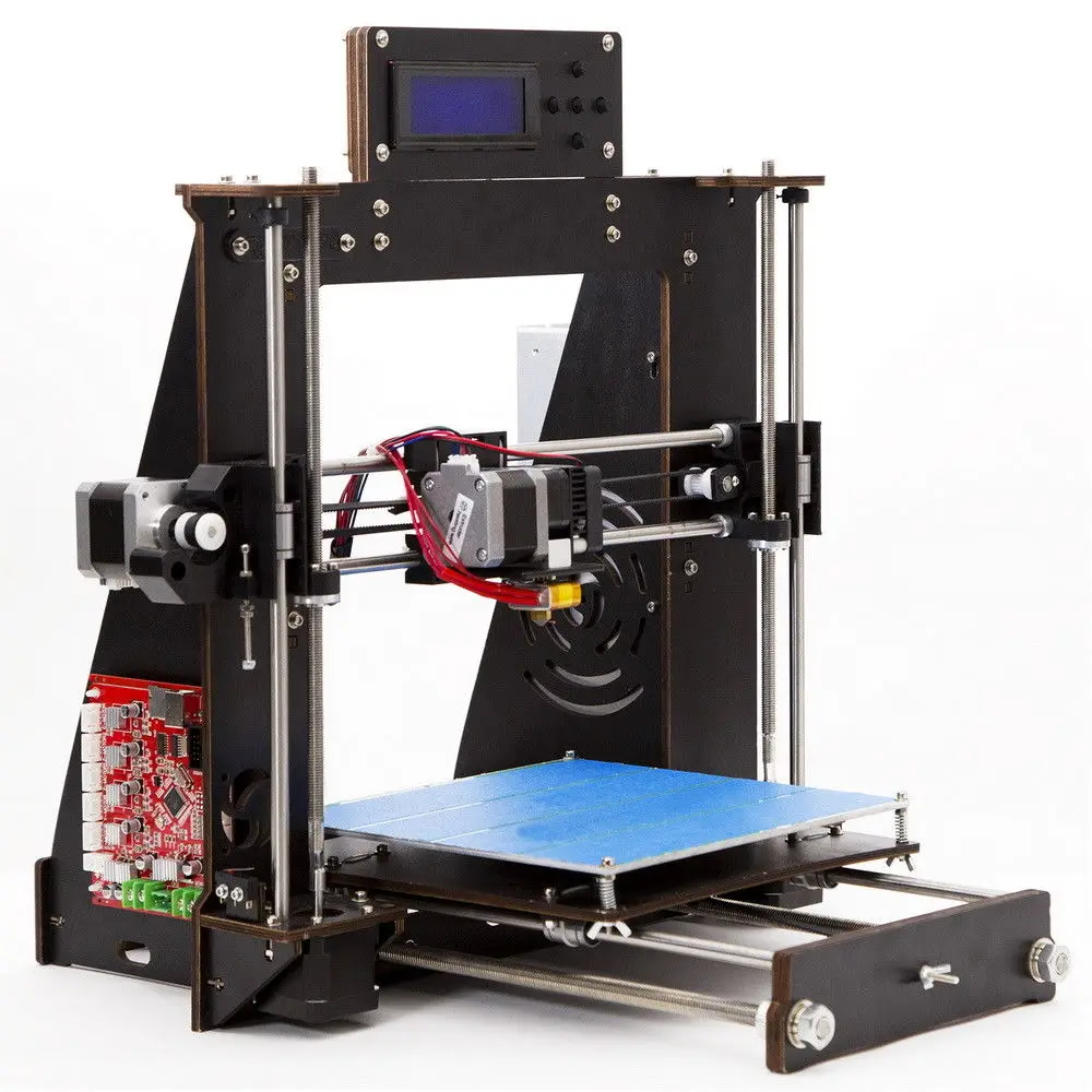 DE 3d принтер DIY i3 Высокоточный Reprap Prusa 3d Drucker сбой питания печать