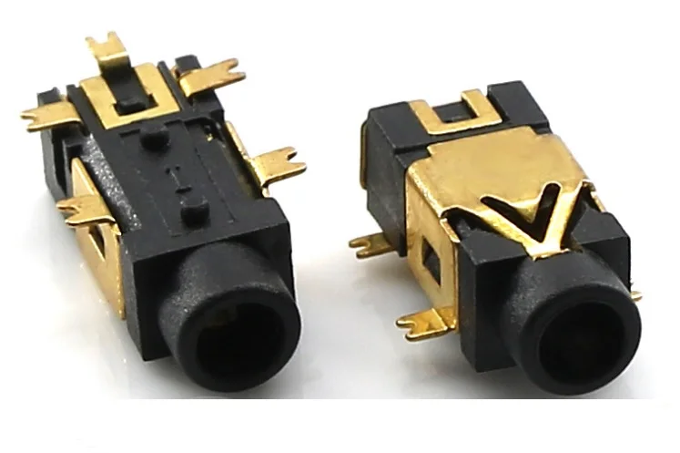 1000 шт. стерео разъем 2 5 мм 4 pin для 3 полюсов наушников SMD тип оплавления solderable с
