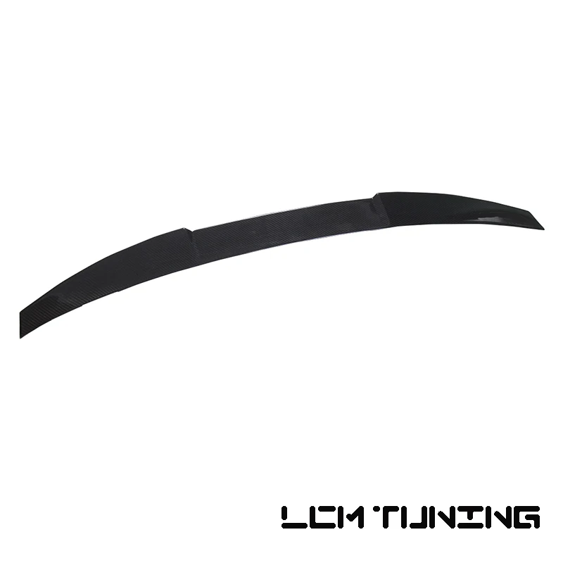 

For Audi A3 2014 up Carbon Fiber Rear Trunk Lid Spoiler- black