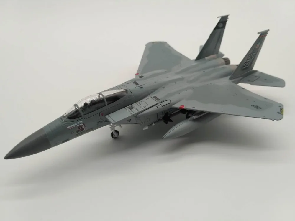 1:100 масштаб, новинка, F-15, Орел, самолет, литая модель, ВВС США, тактический истребитель для детей, коллекция рождественских подарков