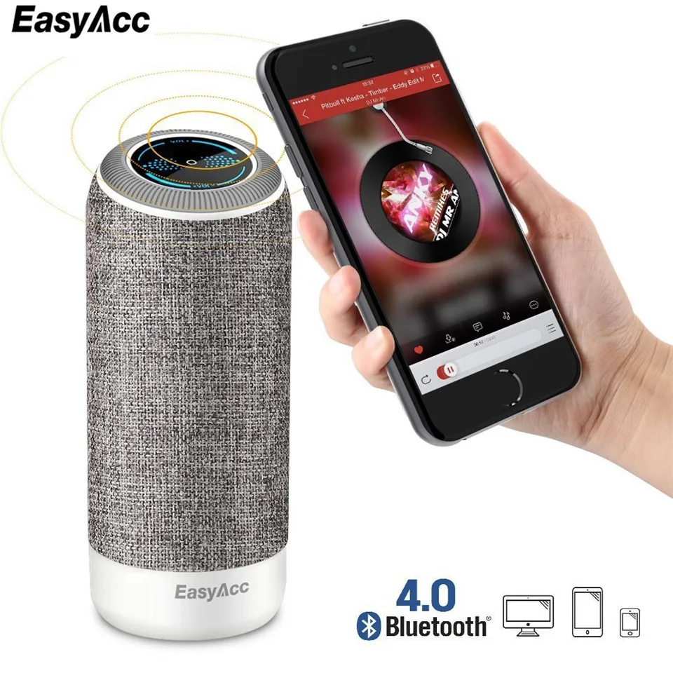 ไร้สายที่ดีที่สุด4.1บลูทูธลำโพงกันน้ำแบบพกพากลางแจ้งมินิกล่องคอลัมน์ลำโพงลำโพงออกแบบสำห...