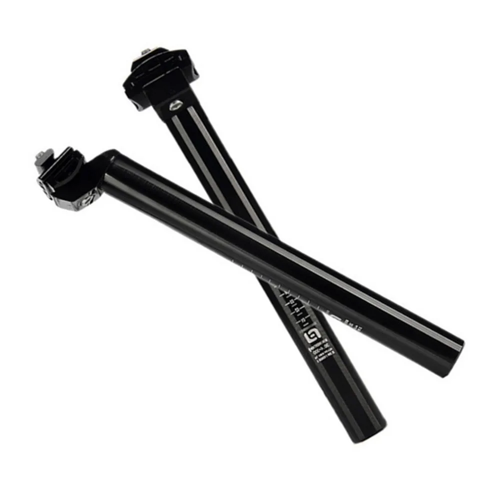 2018 جديد سبائك الألومنيوم دراجة seatpost MTB الطريق دراجة هوائية جبلية الأسود مقعد آخر مقعد أنبوب 27.2/28.6 */30.4 ** 300 مللي متر دراجة أجزاء