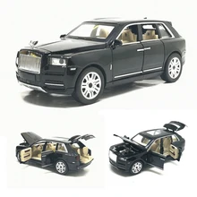 1:24 Rolls-Royce Cullinan, отличное качество, Металлический Игрушечный Автомобиль из сплава, игрушечный автомобиль, игрушечный автомобиль, модель автомобиля, игрушки для детей