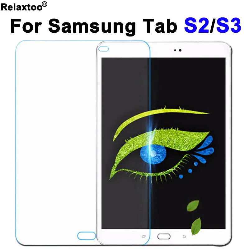 

9.7" For Samsung Tab S3 Screen Protector S2 S 2 3 Tempered Protective Film On Glas Premium 9H Protect Protection Safety Original
