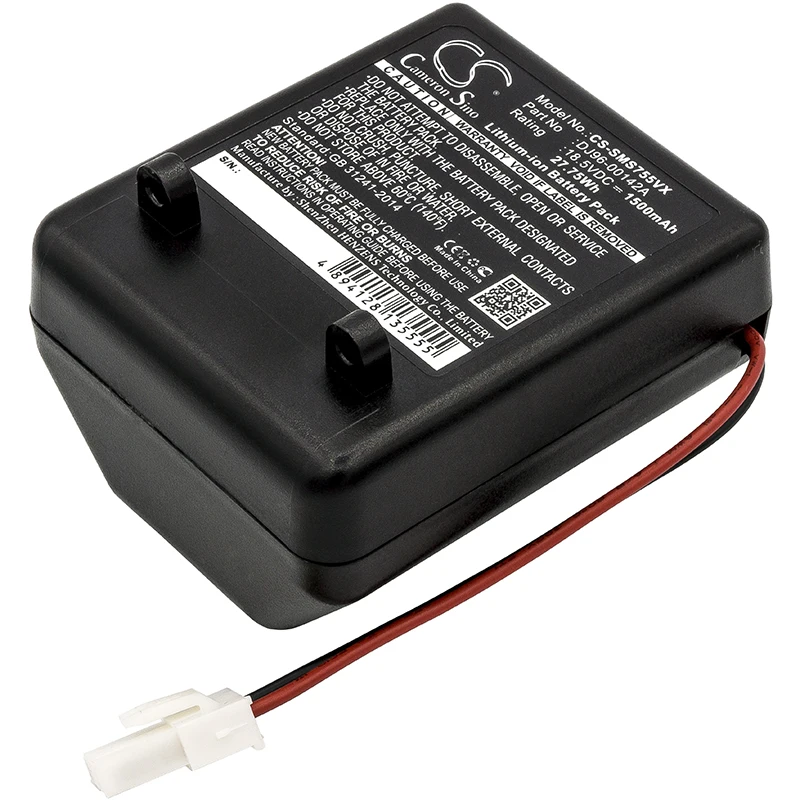 

Cameron Sino Upgrade For Samsung DJ96-00142A,DJ96-00142B Vacuum Battery Li-ion 1500mAh / 27.75Wh