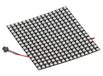 

Aihasd WS2812B 5050 16x16 RGB Flexible LED Panel Matrix Individually Addressable Programmable Pixel Display Screen DC 5V