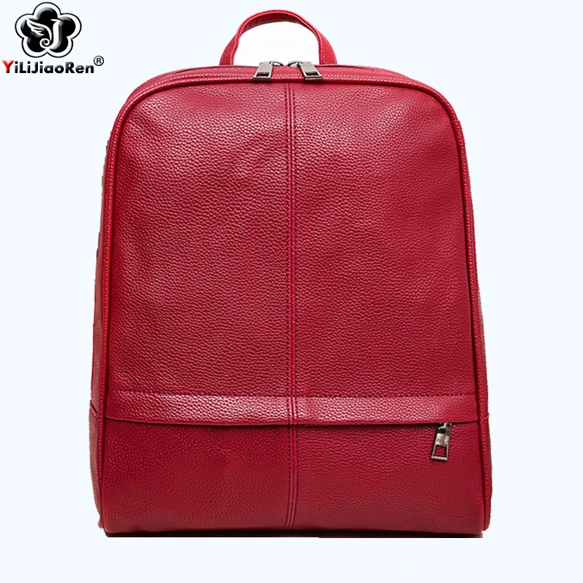 

Fashion Women Backpack High Quality Leather Backpack Female 2019 Large Capacity School Bag Bookbag brand Shoulder Bags for Women