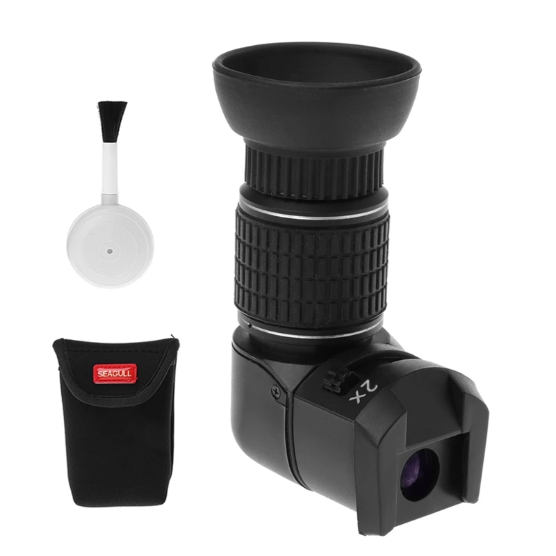 

1X-2.0 X Right Angle Viewfinder Adapter For Canon Nikon Pentax Digital Camera