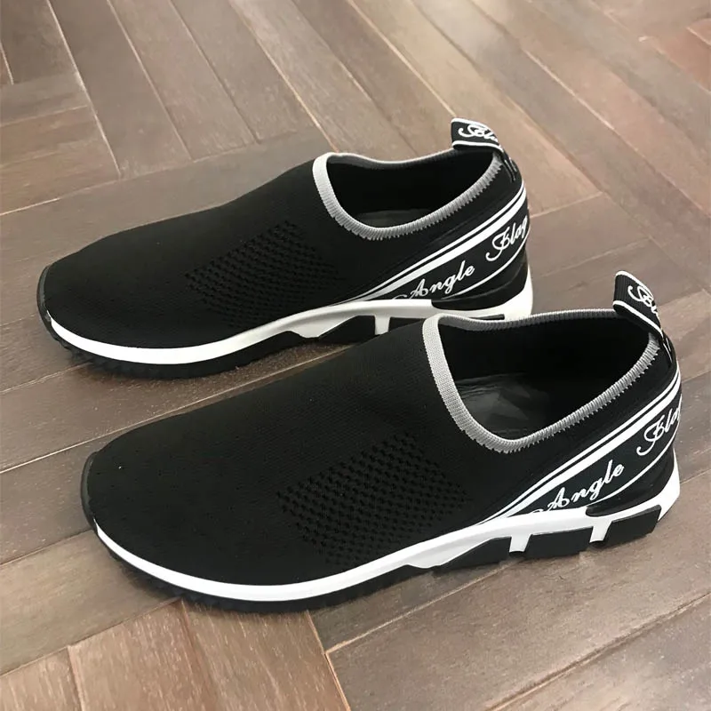 

Vrouwen Loopschoenen Outdoor Athletic Fly lijn Stof Sportschoenen Voor Vrouwen Voor Mannen Liefhebbers Brief Afdrukken Mannen Sn