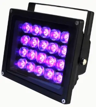 

[Seven Neon]Professional Ultraviolet IP66 395NM 20leds 20W DC85-265V Glue Curing Germicidal light Reptile Sterilizer Led UV Lamp