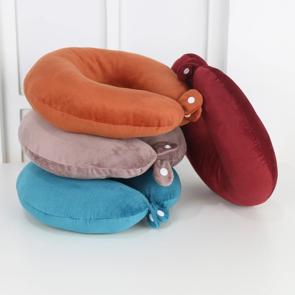 NEW U-Shape Travel Pillow for Airplane Neck Pillow Travel Accessorie 13 Colors Comfortable Pillows for Sleep Home Textile sale NEW U-Shape Travel Pillow for Airplane Neck Pillow Travel Accessorie 13 Colors Comfortable Pillows for Sleep Home Textile sale