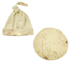 Burrito одеяло детская мука Tortilla пеленка Одеяло пеленка для сна обертывание шляпа набор Креативные аксессуары для дома пеленка для сна