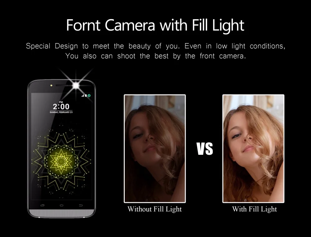 Fornt Camera with Fill Light