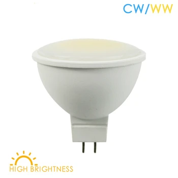 

Spotlight MR16 Corridor Living Room Bedroom Indoor LED Lighting Lamp Warm White/Cool White 5W COB LED Spotlight Bulb AC 12V