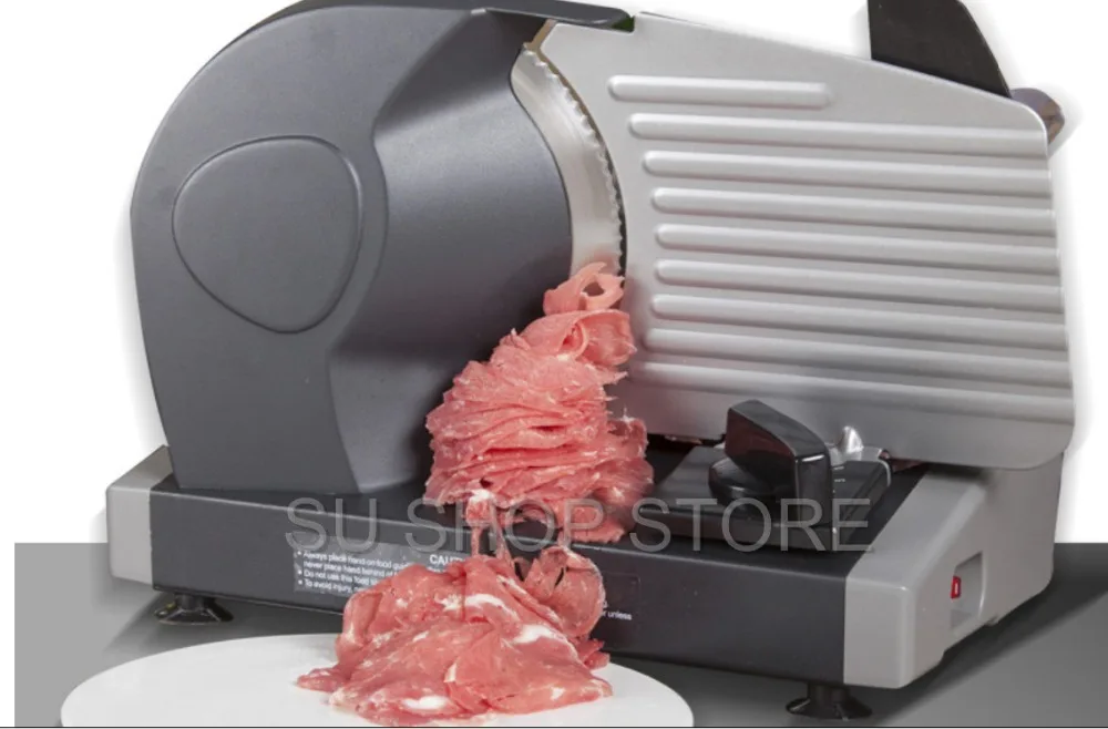 MINI electric meat slicer mutton roll frozen beef cutter lamb Vegetable cutting machine stainless steel mincer