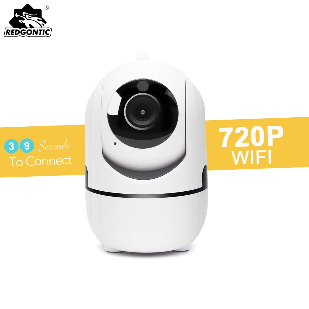 Мини Беспроводная ip камера HD 720P Wifi P2P ночного видения s PTZ Обнаружение движения