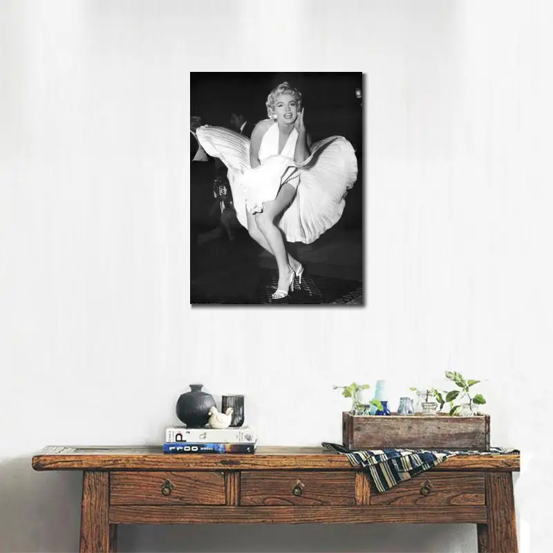 Muur Canvas Prints marilyn monroe verjaardag jurk foto posters Voor ... Muur Canvas Prints marilyn monroe verjaardag jurk foto posters Voor ...