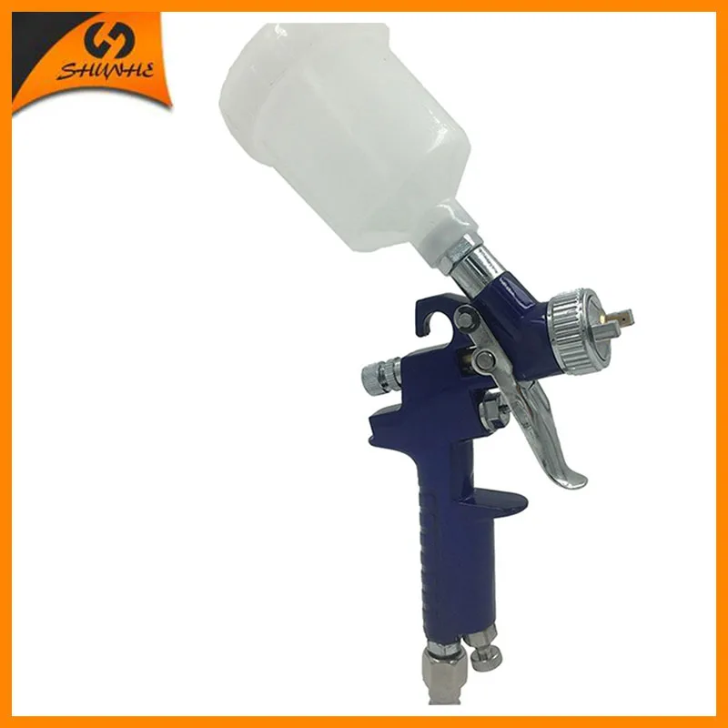 SAT1049 mini hvlp air spray gun gun auto paint spray air compressor mini airbrushin Spray Guns