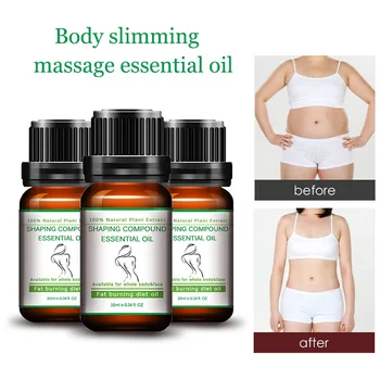 

High Quality Slimming Losing Weight Essential Oils Thin Leg Waist Fat Burning Pure Natural Weight Loss Product MD99