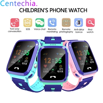 

Smart Watch Anti Lost V16 Child LBS Tracker SOS Smart Monitoring Positioning Phone Kid Baby Watch Compatible IOS & Android Watch