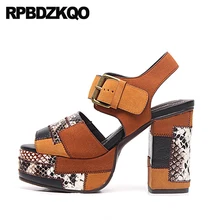 Snakeskin Sandals