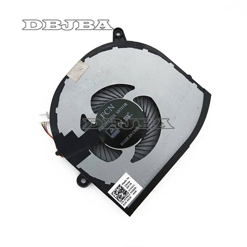 Новый вентилятор охлаждения для ноутбука DELL XPS 15 9560 Precision 5520 M5520 P56F DC28000I0F0 0TK9J1 TK9J1