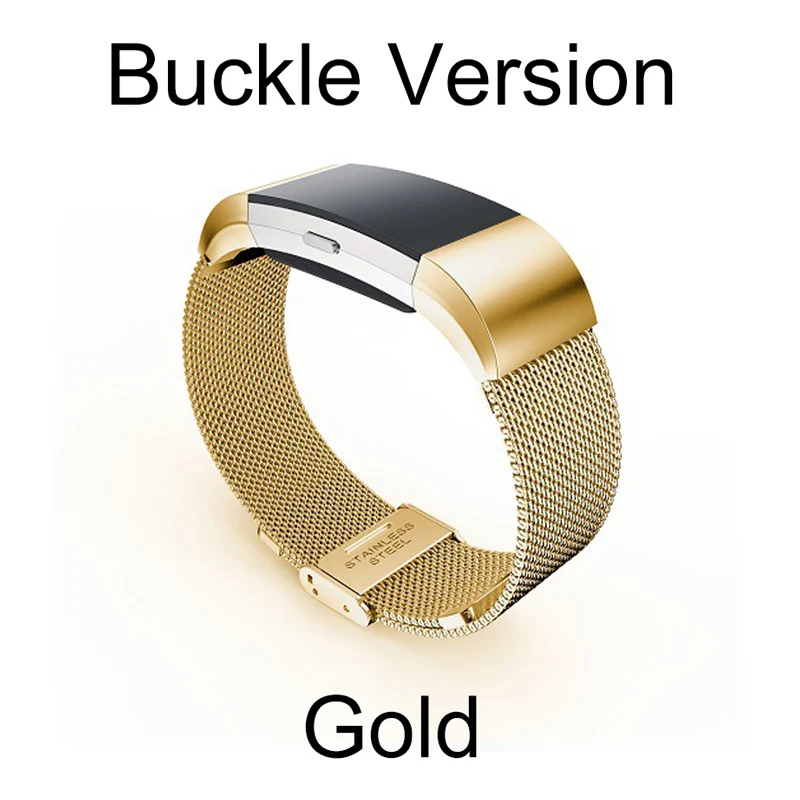 Milanese Loop for Fitbit Charge 2 Band Replacement Watch Bracelet Fitbit Charge 2 Correa Stainless Steel Magnetic Metal Strap