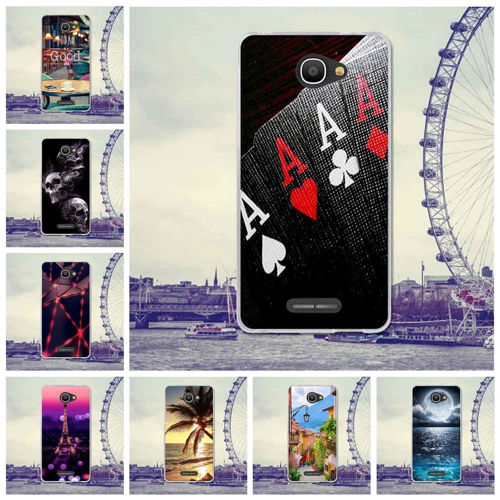 Чехол для телефона Alcatel Pop 4s чехол 5 дюймов OT5095 s POP4s задний ТПУ силикон чехлы
