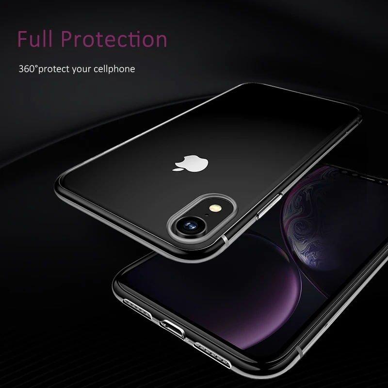 YKZ TPU чехол для iPhone X XS XR 8 7 6 6S Plus SE 5 5S 5C ультра тонкий чистый мягкий чехол задняя крышка Coque Funda для iPhone 11 Pro Max