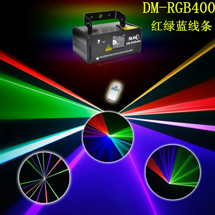 

The new RGB laser light beam line voice light bar KTV stage light scanning laser light