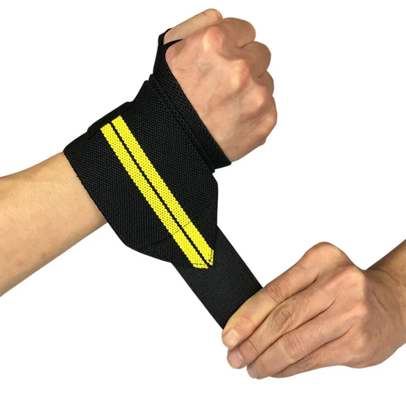 1 пара/2 шт регулируемый браслет эластичные бинты для запястья повязки для тяжелой атлетики Powerlifting дышащие нарукавные повязки 3 цвета