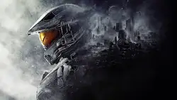 Halo 4 5 Главного Мастера Игры Ткань плакат 43 "x 24" Декор 34