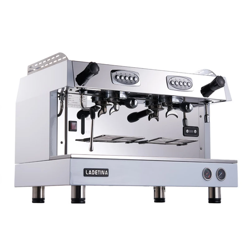 

Commercial Espresso Coffee Machine Semi-automatic Coffee Machine Stainless Steel Italian Style Coffee Maker DZ-2A