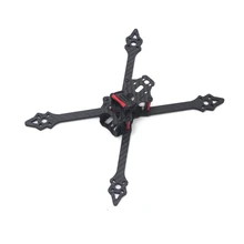 Hobbyarrow XSR220 VX210-V3 220 мм 5 дюймов стрейч X углеродного волокна 4 мм рука Фристайл FPV Гоночная рама для RC Multirotor гоночный Дрон