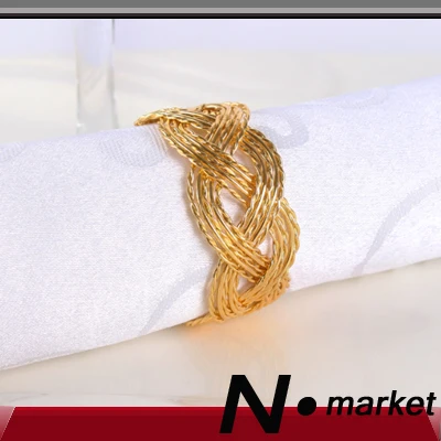 gold line napkin ring