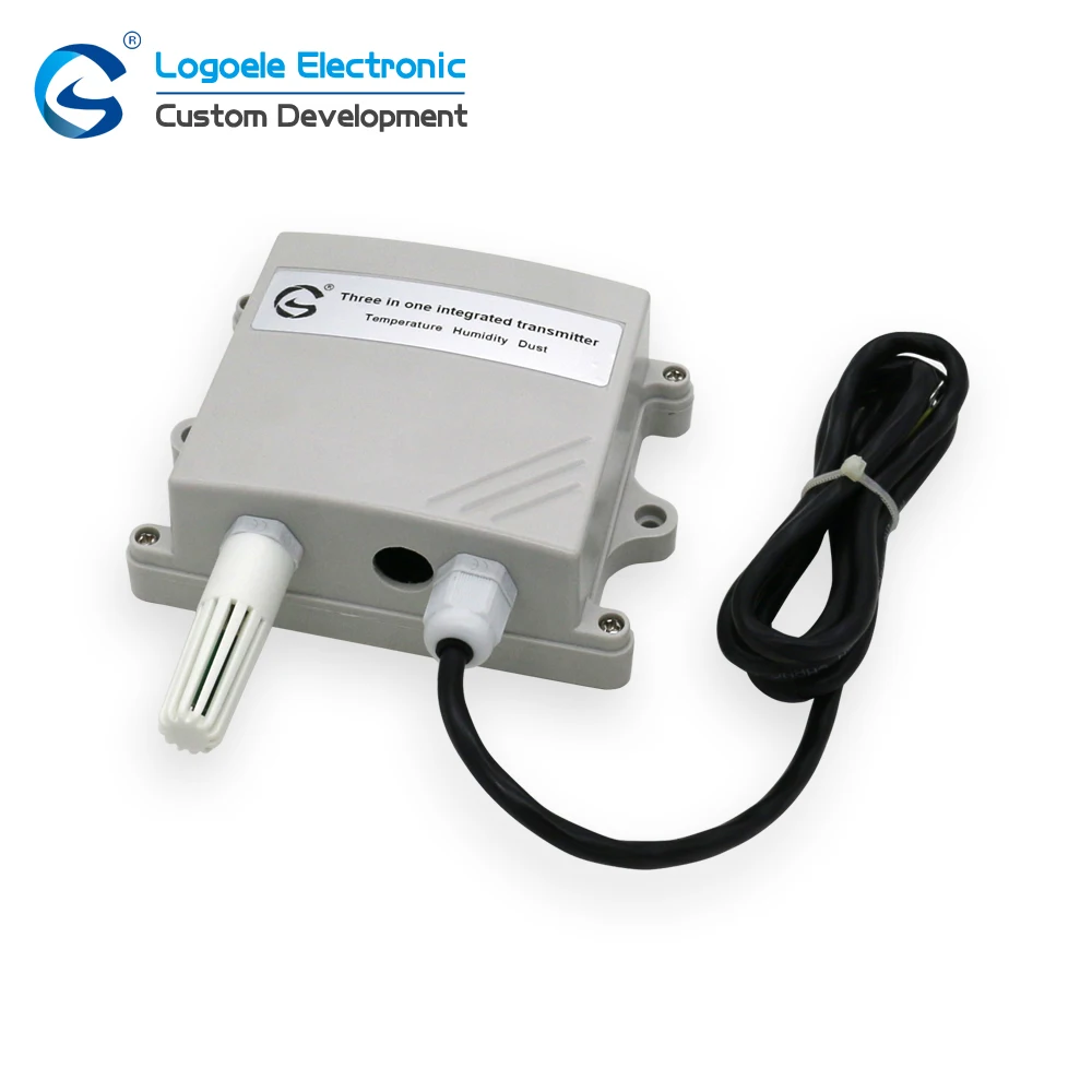 Controle de Saída do Transmissor Qualidade da Poeira do Laser da Temperatura e da Umidade do Sensor Rs485 de Alta Três-em-um