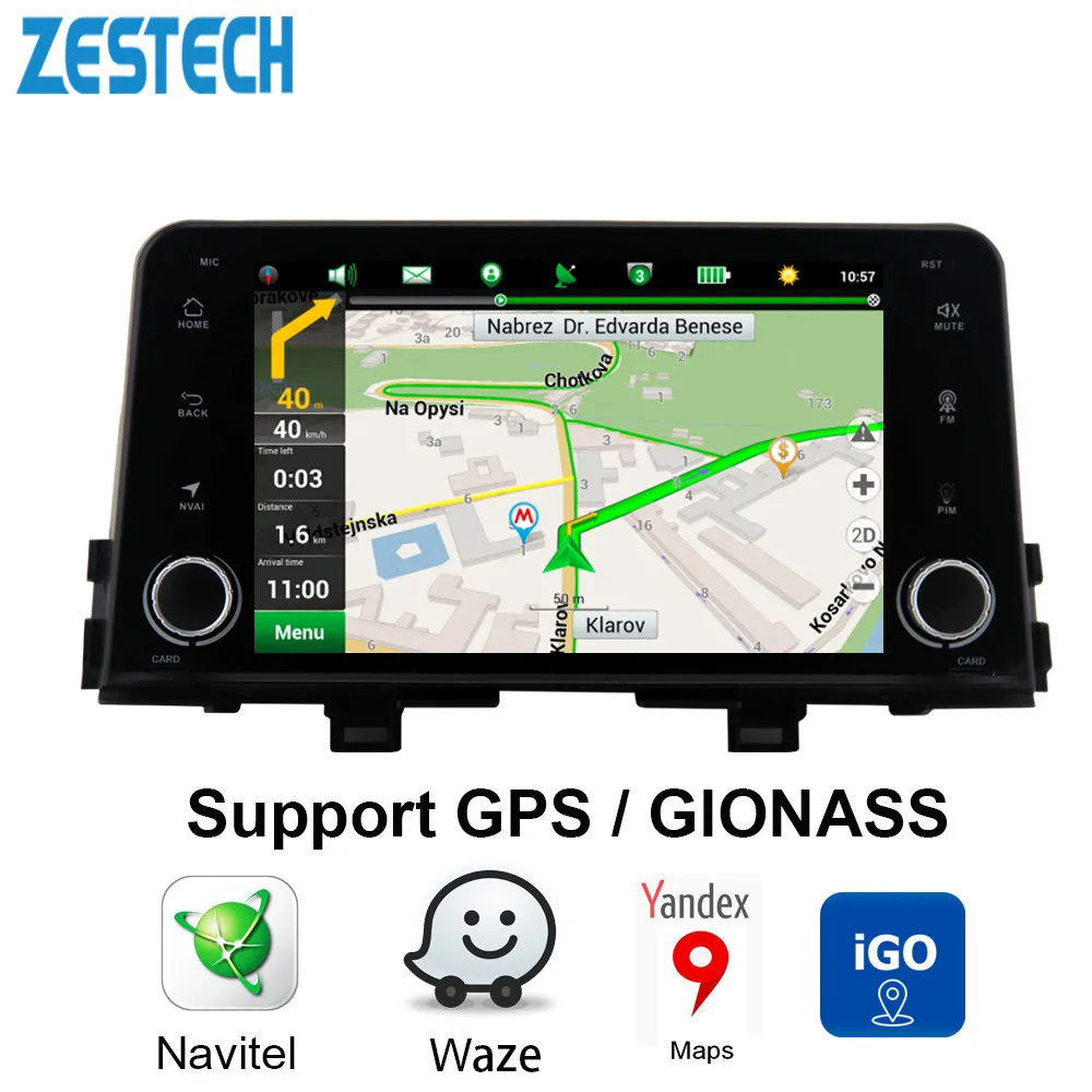 Sale 2019 Android 8.1 7.1 1 din car gps dvd palyer for Kia Picanto Morning support 4G SIM LTE card car radio dvd multimedia headunit 3