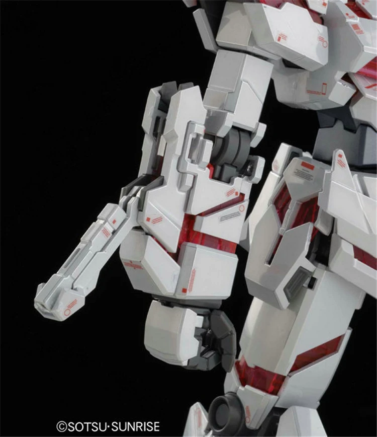 Bandai Gundam MG 1/100 RX-0 Единорог вер. Ka Титан отделка собрать модель Наборы фигурки пластмассовые игрушечные модели