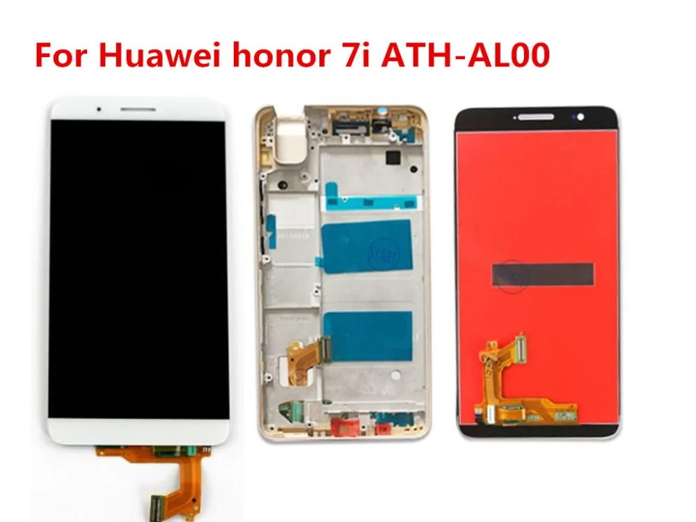 

100% Tested Honor7i LCD Display Touch Screen With Digitizer Assembly Frame With Free Tools For Huawei Honor 7i ATH-AL00 ATH-TL00