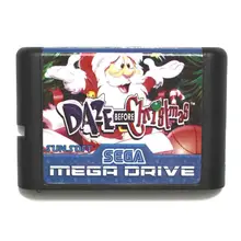 Daze Before Christmas 16 bit MD игровая карта для sega Mega Drive для Genesis