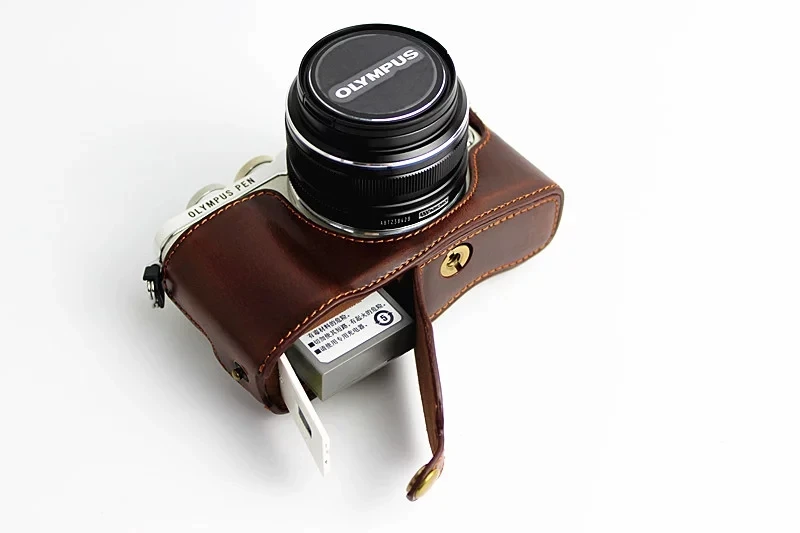 Сумка для камеры из искусственной кожи фотоаппарата Olympus E PL7 EPL7 EPL8|bag of chips productions|bag