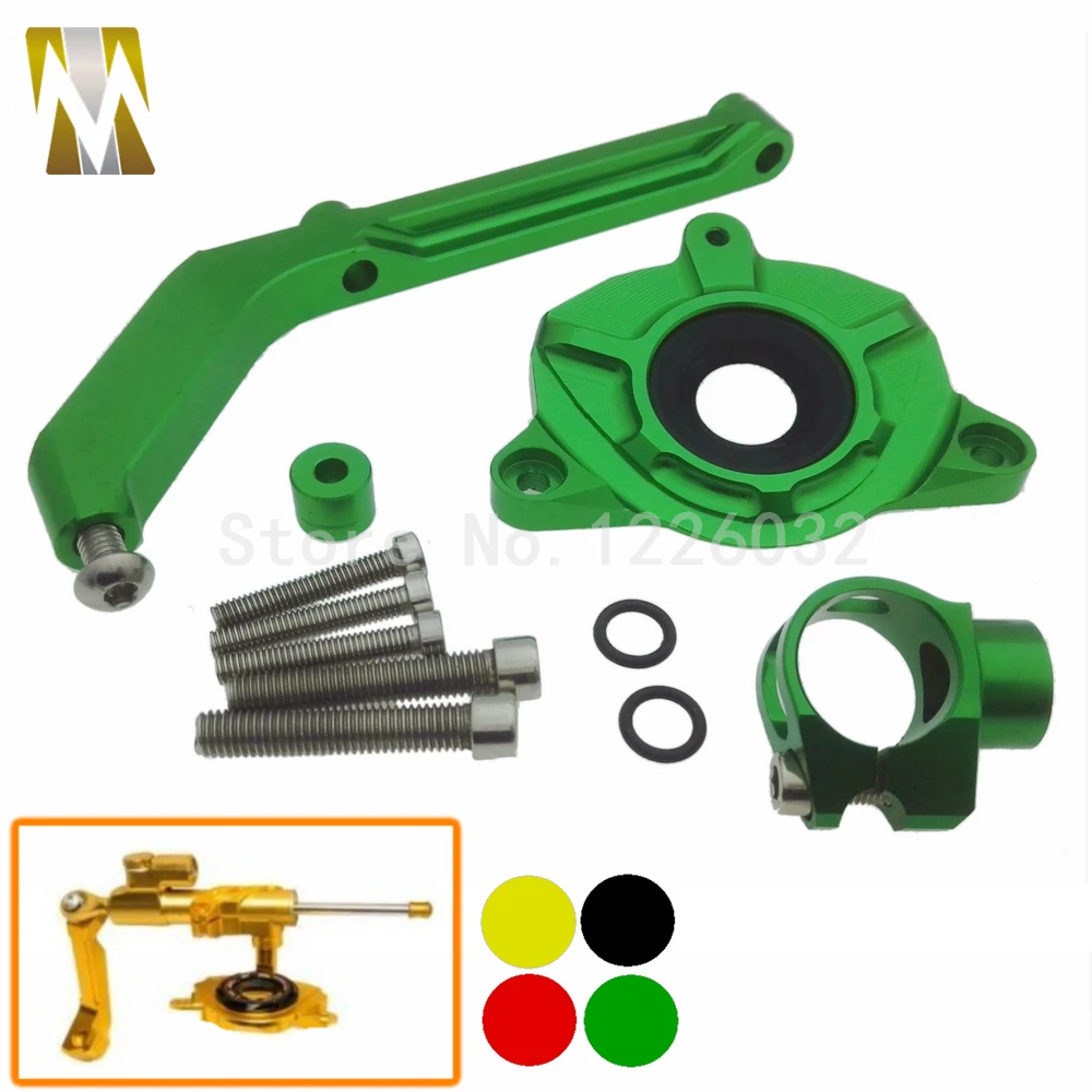 

New Arrival Motorcycle Steering Damper Mounting Bracket for Kawasaki Z1000/ABS 2014-2017 Black/Gold/Red/Green